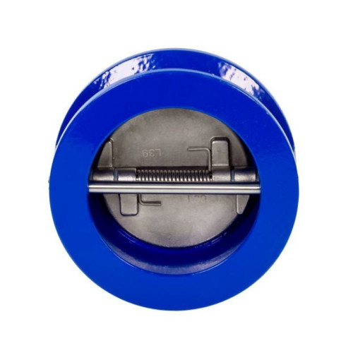 Клапан обратный двустворчатый межфланц. DN400, PN16, Ридан NVD, чугун, затвор-сталь коррозионно-стой