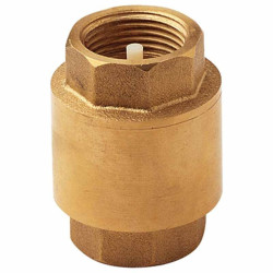 Клапан обратный осевой резьб. 1 1/4", Grundfos, бронза