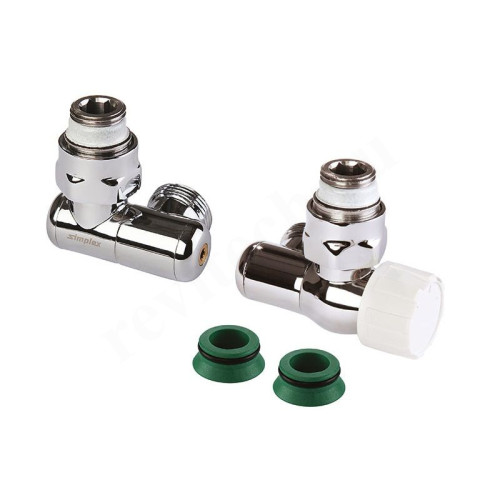 Узел нижнего подключения 1/2"-3/4", PN10, Simplex VarioCon VG-2, универсальный