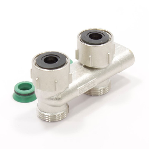 Узел нижнего подключения 3/4", PN10, Simplex US D2/50, прямой