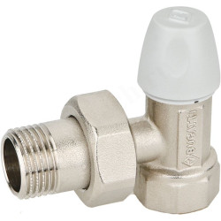 Клапан запорный 3/4", PN10, Bugatti DALLAS 8807, угловой