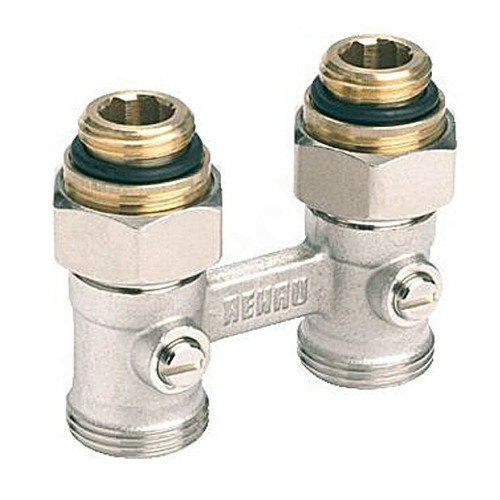 Узел нижнего подключения 1/2"-3/4", PN10, Rehau RAUTITAN, прямой