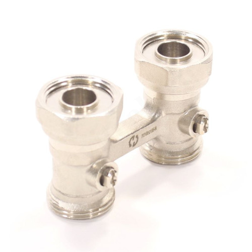Узел нижнего подключения 3/4", PN10, General Fittings 7E00, прямой