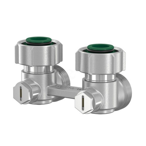 Узел нижнего подключения 3/4", PN10, Simplex EXCLUSIV E2/50, угловой