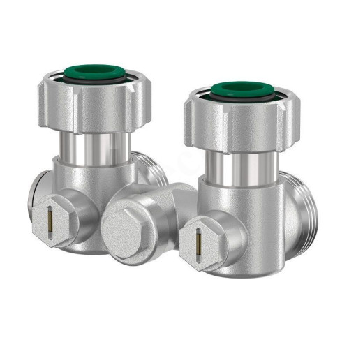 Узел нижнего подключения 3/4", PN10, Simplex EXCLUSIV E2/50, угловой