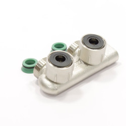 Узел нижнего подключения 3/4", PN10, Simplex US E2/50, угловой