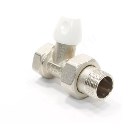 Клапан запорный 3/4", PN10, Bugatti DALLAS 8805, прямой