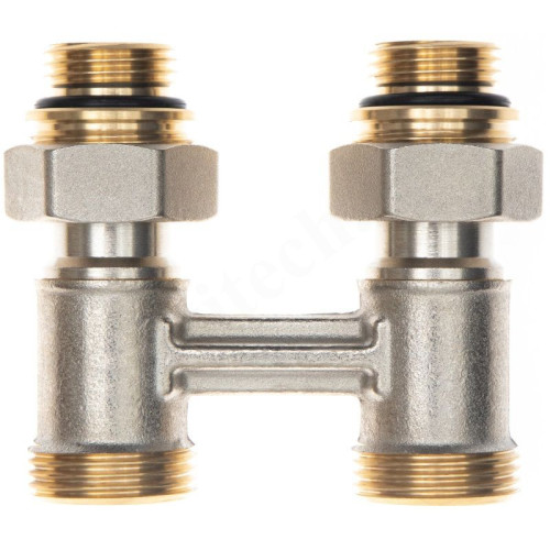 Узел нижнего подключения 1/2"-3/4", PN10, Ридан LV-KB, прямой