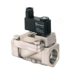 Клапан электромагнитный Н.З., 3/8", PN10, Tecofi EV6100, FPM эл/м катушка, 230В