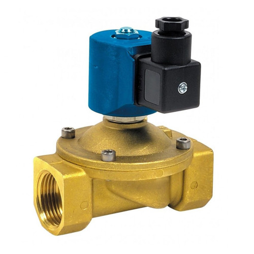 Клапан электромагнитный Н.З., 1", PN10, Tecofi EV1110 эл/м катушка, 230В