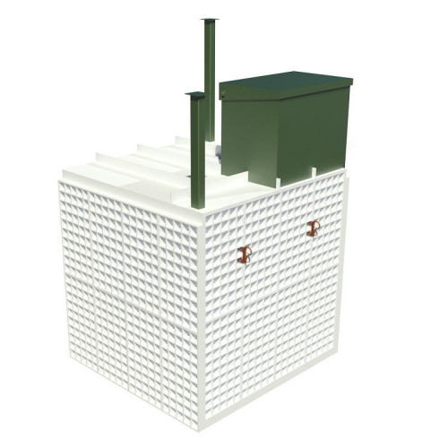 Погреб ПП-3 Long с грузоподъемным механизмом