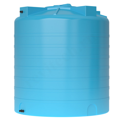 Емкость накопительная для воды Акватек ATV 1 500 л., синий, с поплавком