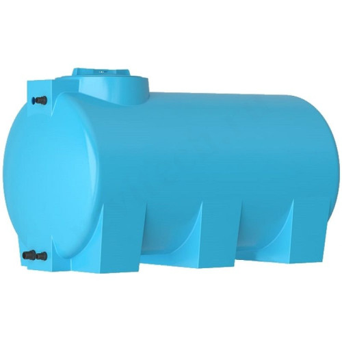 Емкость накопительная для воды Акватек ATH 1 500 л., синий, с поплавком