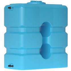 Емкость накопительная для воды Акватек ATP 1 000 л., синий, с поплавком