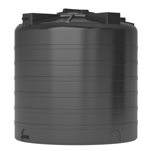 Емкость накопительная для воды Акватек ATV 1 000 л., черный, с поплавком