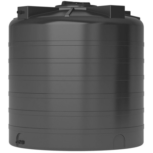Емкость накопительная для воды Акватек ATV 1 000 л., черный, с поплавком