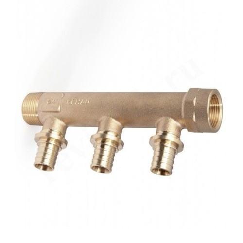 Коллектор Rehau RAUTITAN 3/4"х20, 3вых., бронза