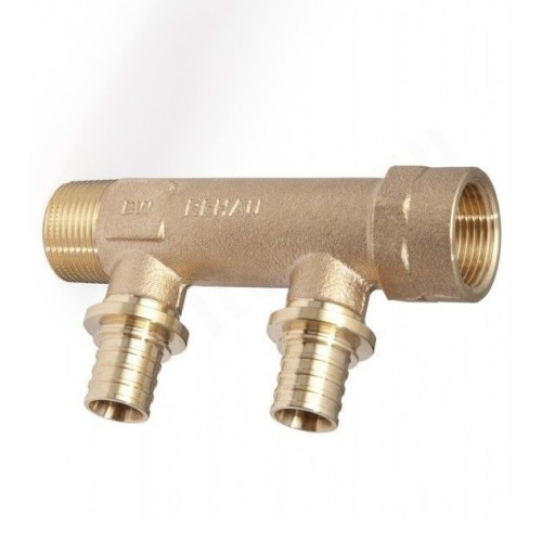 Коллектор Rehau RAUTITAN 3/4"х16, 2вых., бронза