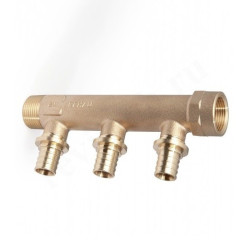 Коллектор Rehau RAUTITAN 3/4"х16, 3вых., бронза