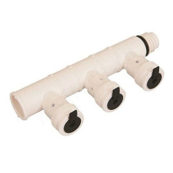 Коллектор Henco Vision 3/4"х16, 3вых., PVDF