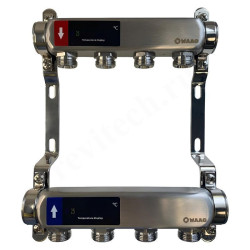 Коллектор WAAG 1"х3/4", 4вых., сталь нерж.