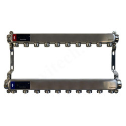 Коллектор WAAG 1"х3/4", 10вых., сталь нерж.