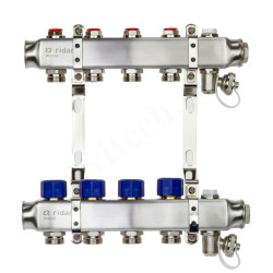 Коллектор Ридан SSM-R 4 1"х3/4", 4вых., сталь нерж., в сборе