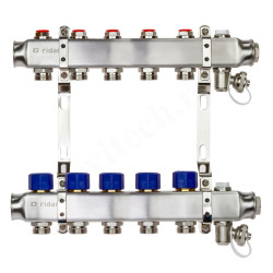 Коллектор Ридан SSM-R 5 1"х3/4", 5вых., сталь нерж., в сборе