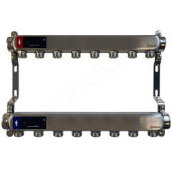 Коллектор WAAG 1"х3/4", 8вых., сталь нерж.