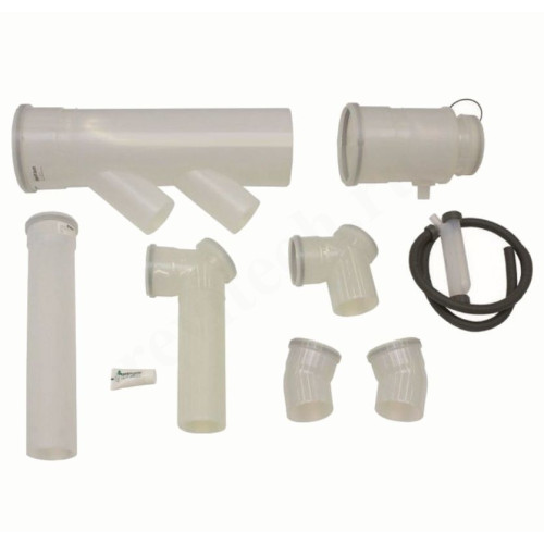 Дымоотводящий комплект 110-160, Vaillant, раструб-труба, PP