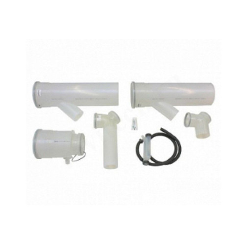 Дымоотводящий комплект 160, Vaillant, раструб-труба, PP