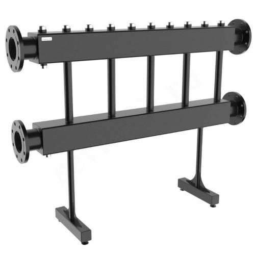 Распределительная гребенка Gidruss MK-1000 5х32 100х1 1/4", 5вых., сталь черная