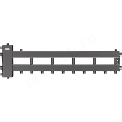 Распределительная гребенка Gidruss BMSS-150 6D 1 1/2"х1", 6вых., сталь нерж.
