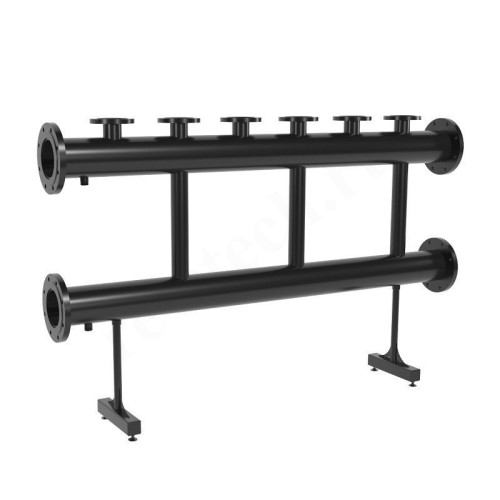 Распределительная гребенка Gidruss MK-2000 3x65 150х65, 3вых., сталь черная