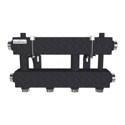 Распределительная гребенка Gidruss MK-150 32 1 1/2"х1 1/4", 3вых., сталь черная