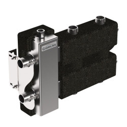 Распределительная гребенка Gidruss BMSS-60 3DU.EPP 1"х1", 3вых., сталь нерж.