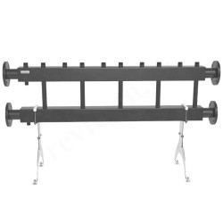 Распределительная гребенка Gidruss MK-400 5x25 65х1", 5вых., сталь черная