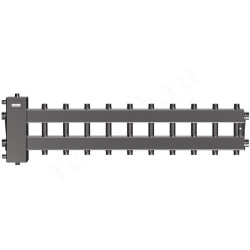 Распределительная гребенка Gidruss BMSS-150 11DU 1 1/2"х1", 11вых., сталь нерж.