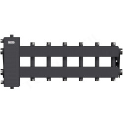 Распределительная гребенка Gidruss BM-150 7DU 1 1/2"х1", 7вых., сталь черная