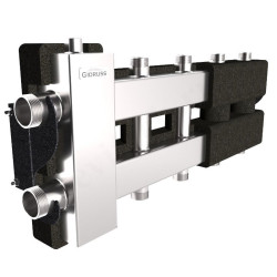 Распределительная гребенка Gidruss BMSS-80 5DU.EPP 1 1/4"х1", 5вых., сталь нерж.