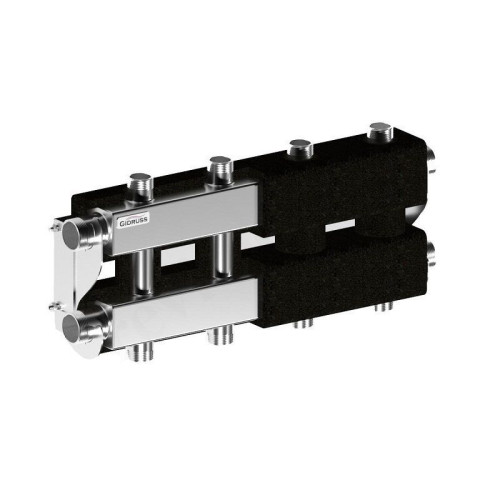 Распределительная гребенка Gidruss МКSS-100 4DU.EPP 1 1/4"х1", 5вых., сталь нерж.