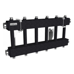 Распределительная гребенка Gidruss МК-250 6DU 2"х1", 6вых., сталь черная