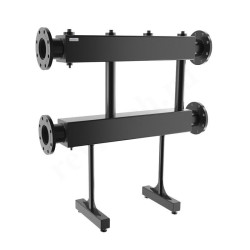 Распределительная гребенка Gidruss MK-1000 2x50 100х2", 2вых., сталь черная