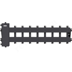 Распределительная гребенка Gidruss BM-150 9DU 1 1/2"х1", 9вых., сталь черная