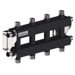 Распределительная гребенка Gidruss MK-40 5D 3/4"х3/4", 5вых., сталь черная