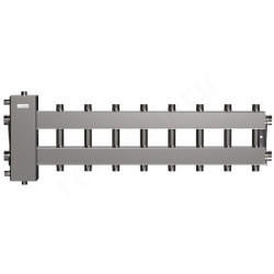 Распределительная гребенка Gidruss BMSS-150 9DU 1 1/2"х1", 9вых., сталь нерж.