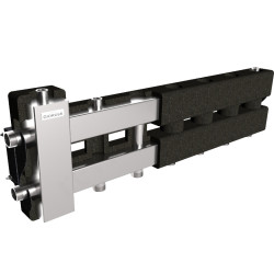 Распределительная гребенка Gidruss BMSS-60 4D.EPP 1"х1", 4вых., сталь нерж.