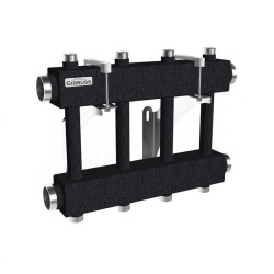 Распределительная гребенка Gidruss MK-250 4DU 2"х1", 4вых., сталь черная