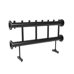 Распределительная гребенка Gidruss MK-2000 4x50 150х2", 4вых., сталь черная