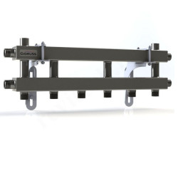 Распределительная гребенка Gidruss MKSS-40 4D 3/4"х3/4", 4вых., сталь нерж.